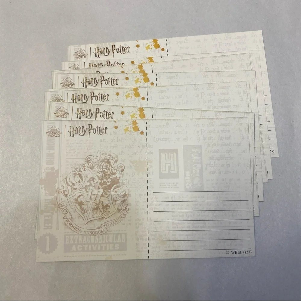 Harry Potter Wizarding World Warner Bros Postcards Japan Pack of 10 Brand New